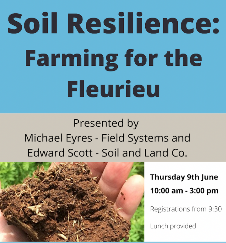 Soil Resilience: Farming for the Fleurieu